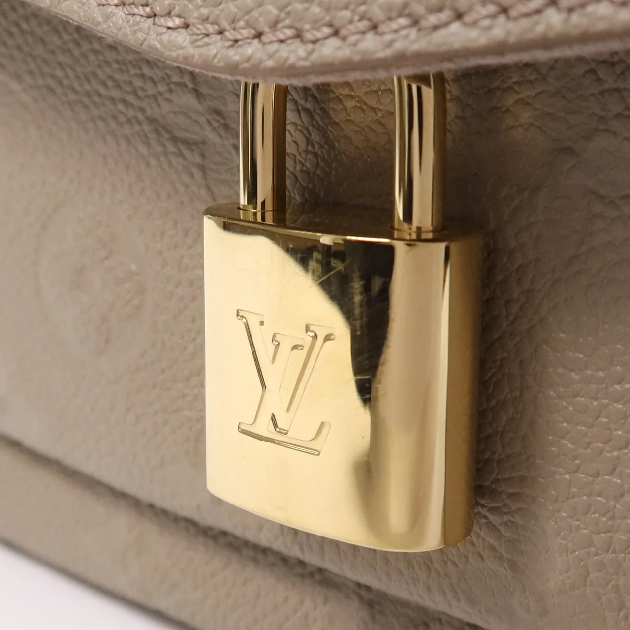 LOUIS VUITTON M14604 Shoulder Bag Calfskin 米色 Calfskin Rank A - Thumbnail 9