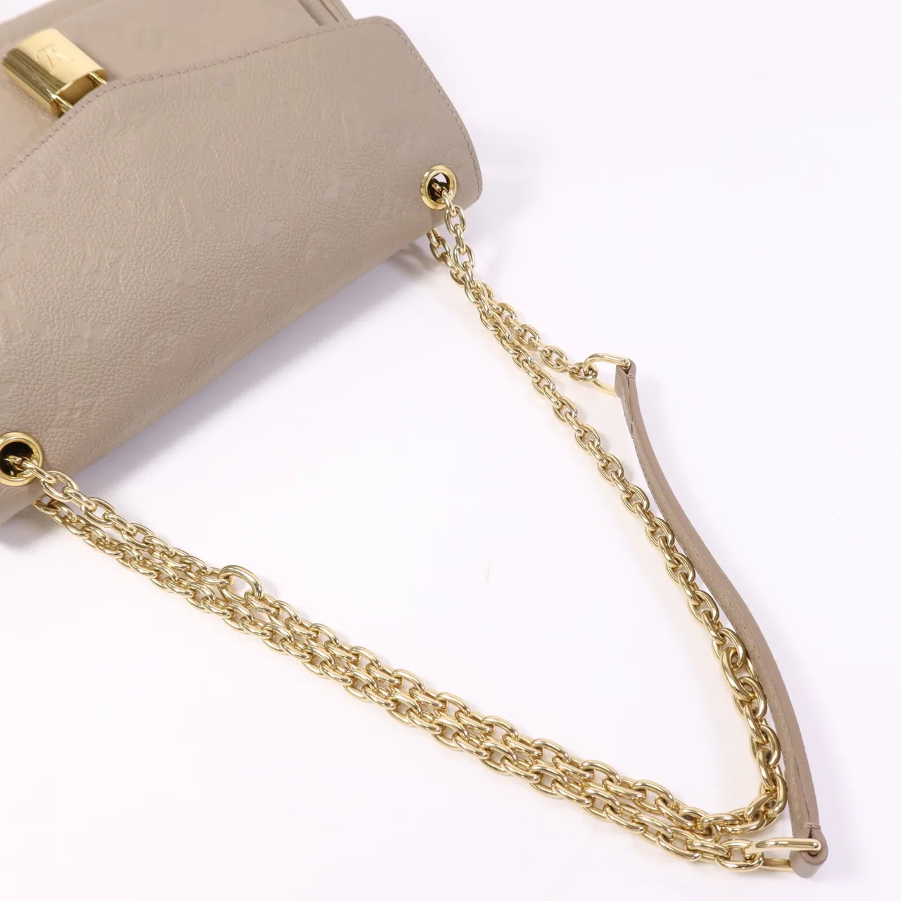 LOUIS VUITTON M14604 Shoulder Bag Calfskin 米色 Calfskin Rank A - Thumbnail 10