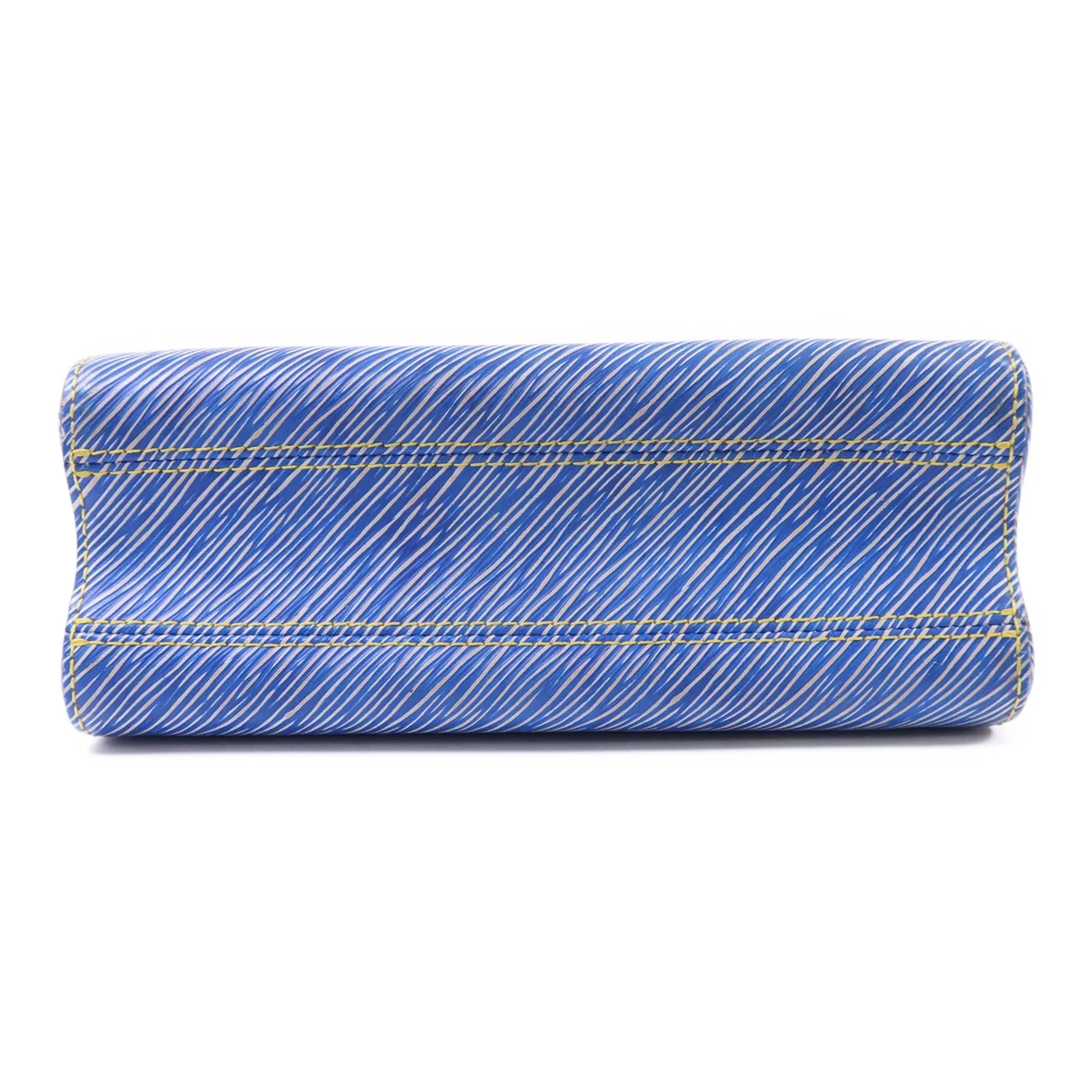 LOUIS VUITTON Twist M50271 Shoulder Bag Calfskin 藍色 Calfskin Rank B - Thumbnail 4