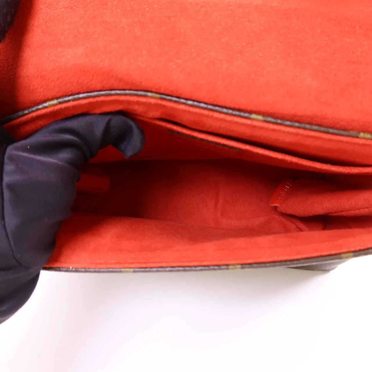 LOUIS VUITTON Locky M44322 2-Way Bag Coated Canvas 棕色 / 紅色 / Red Coated Canvas Rank A - Thumbnail 6