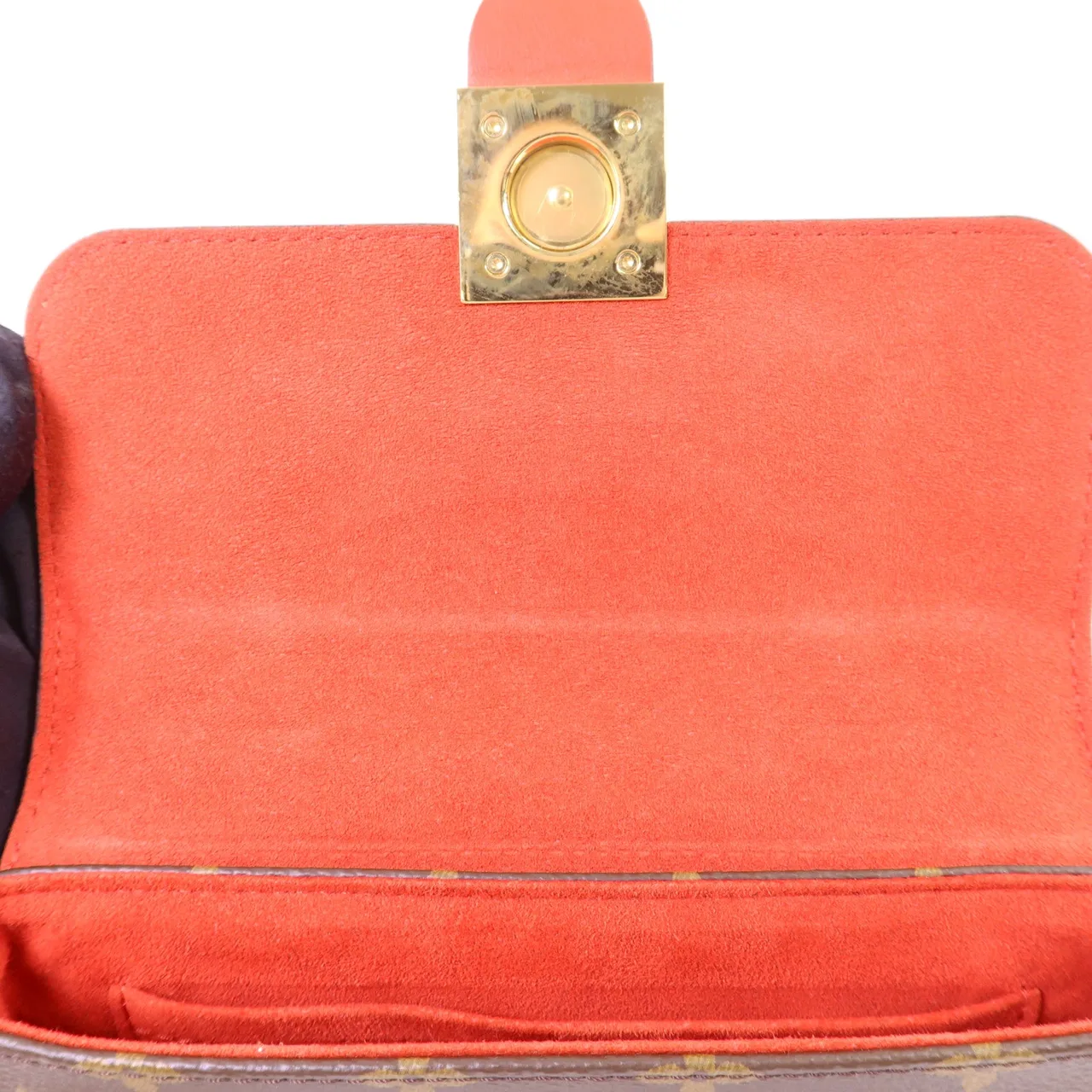 LOUIS VUITTON Locky M44322 2-Way Bag Coated Canvas 棕色 / 紅色 / Red Coated Canvas Rank A - Thumbnail 7