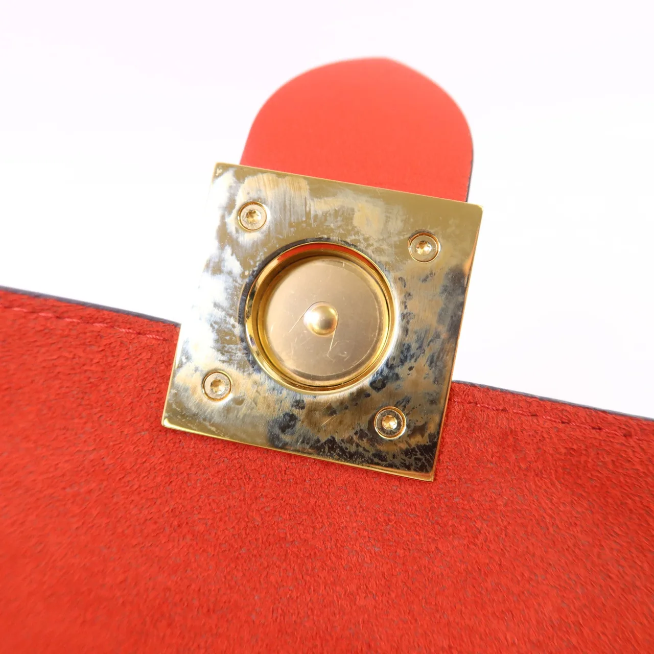 LOUIS VUITTON Locky M44322 2-Way Bag Coated Canvas 棕色 / 紅色 / Red Coated Canvas Rank A - Thumbnail 11