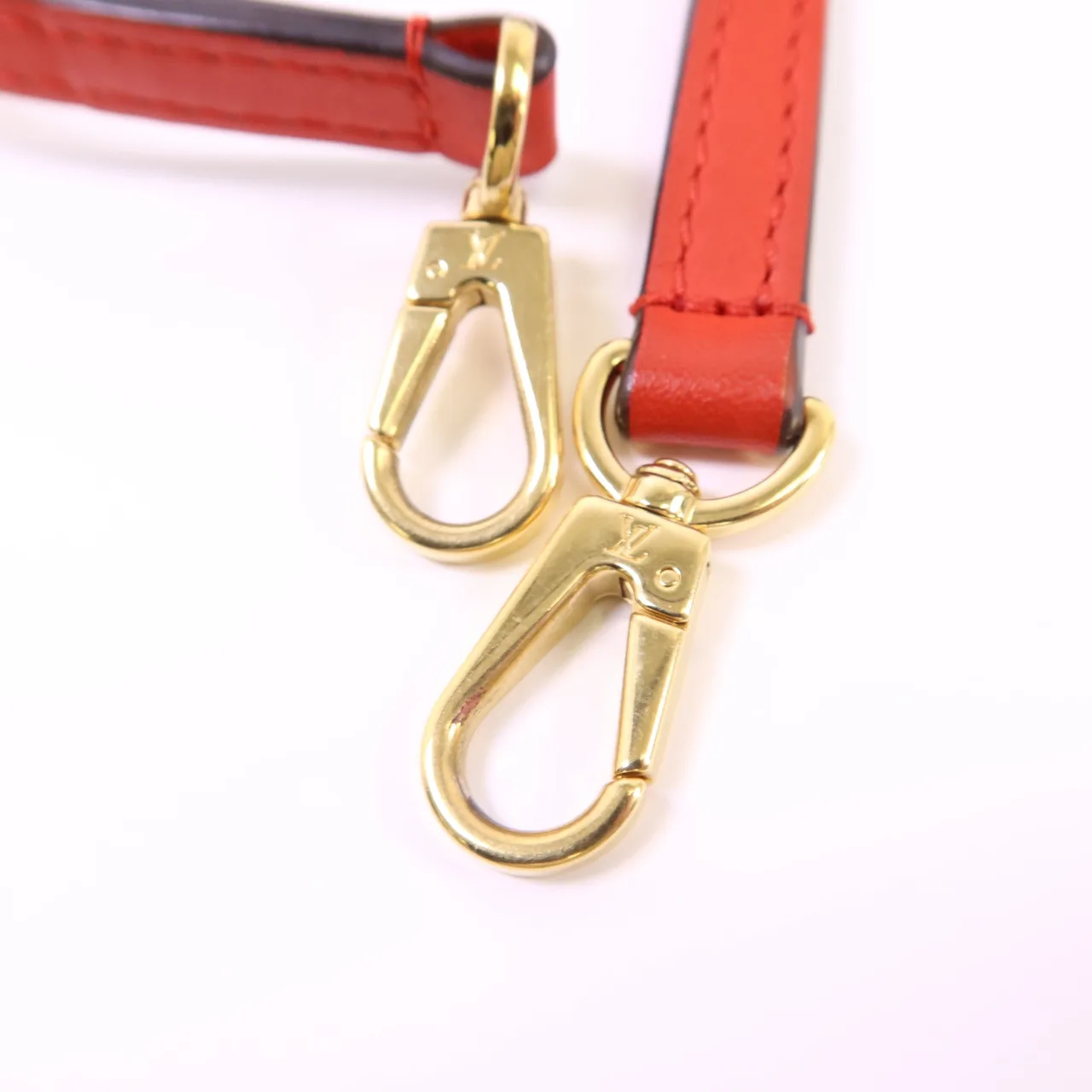 LOUIS VUITTON Locky M44322 2-Way Bag Coated Canvas 棕色 / 紅色 / Red Coated Canvas Rank A - Thumbnail 13