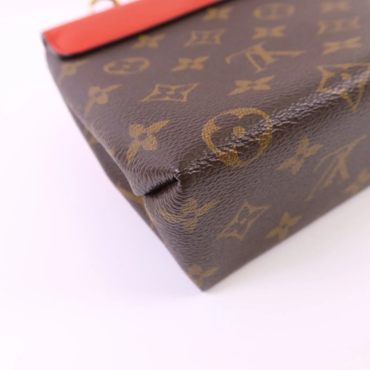 LOUIS VUITTON Locky M44322 2-Way Bag Coated Canvas 棕色 / 紅色 / Red Coated Canvas Rank A - Thumbnail 17