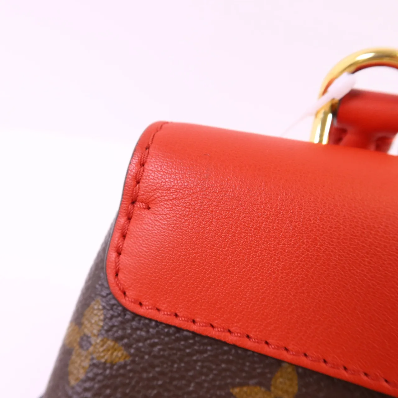 LOUIS VUITTON Locky M44322 2-Way Bag Coated Canvas 棕色 / 紅色 / Red Coated Canvas Rank A - Thumbnail 18