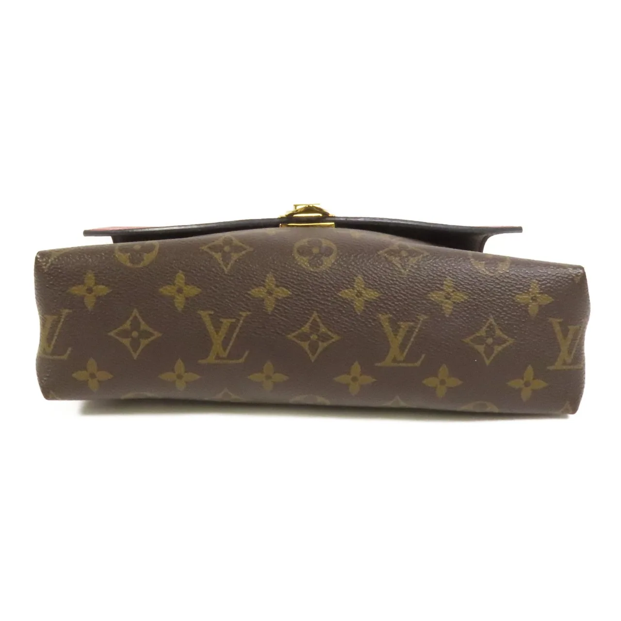 LOUIS VUITTON Saint Placide M43715 Shoulder Bag Coated Canvas 棕色 / Red/Brown Coated Canvas Rank A - Thumbnail 4