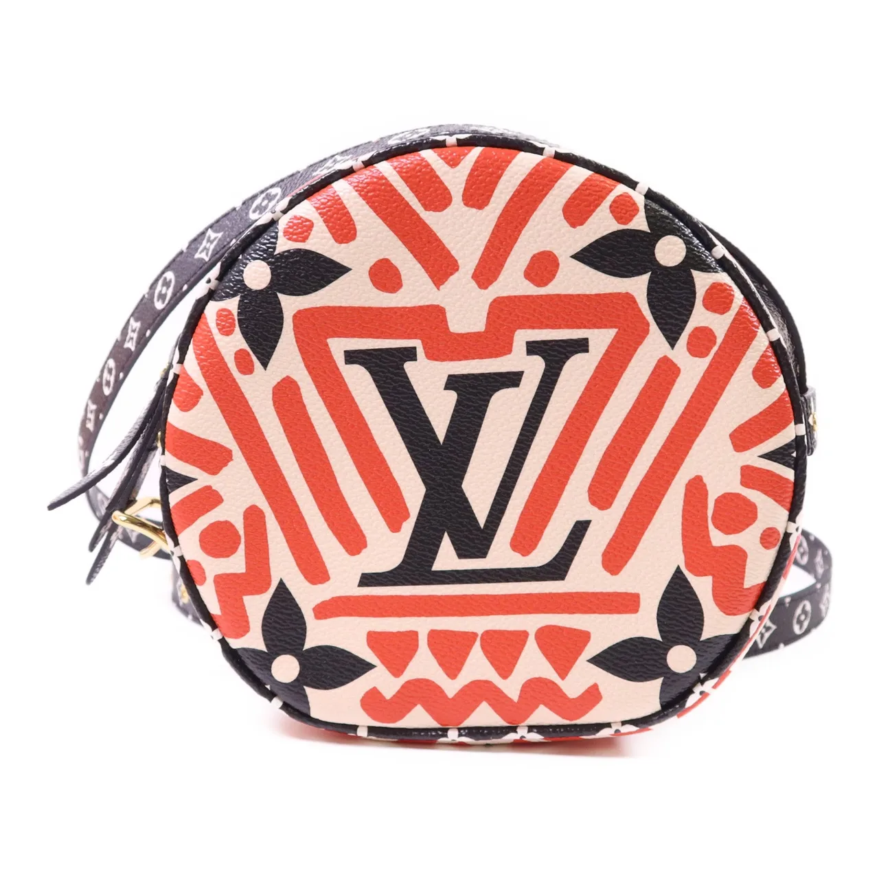 LOUIS VUITTON M45366 Shoulder Bag Coated Canvas 紅色 / 白色 Coated Canvas Rank A - Thumbnail 2