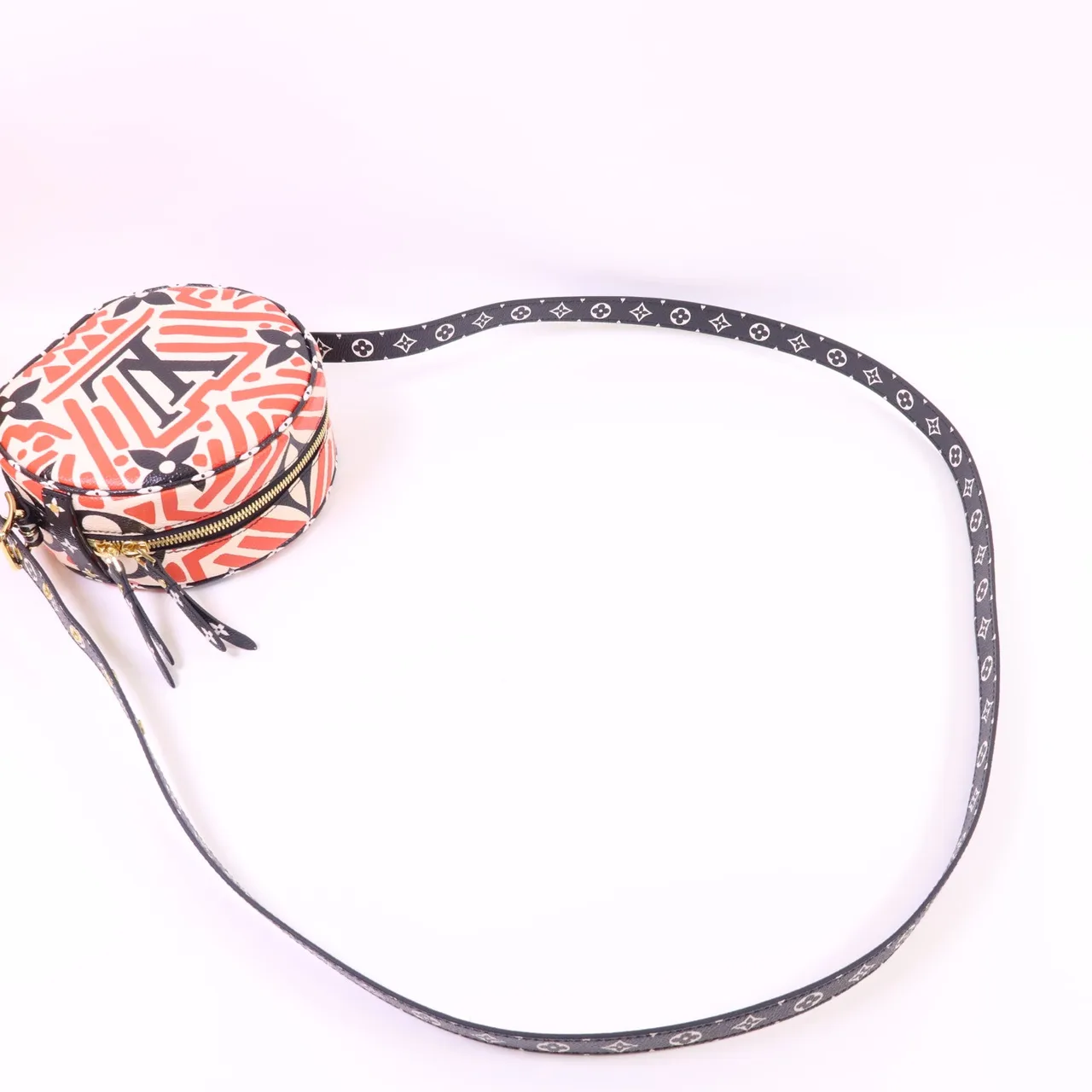 LOUIS VUITTON M45366 Shoulder Bag Coated Canvas 紅色 / 白色 Coated Canvas Rank A - Thumbnail 5