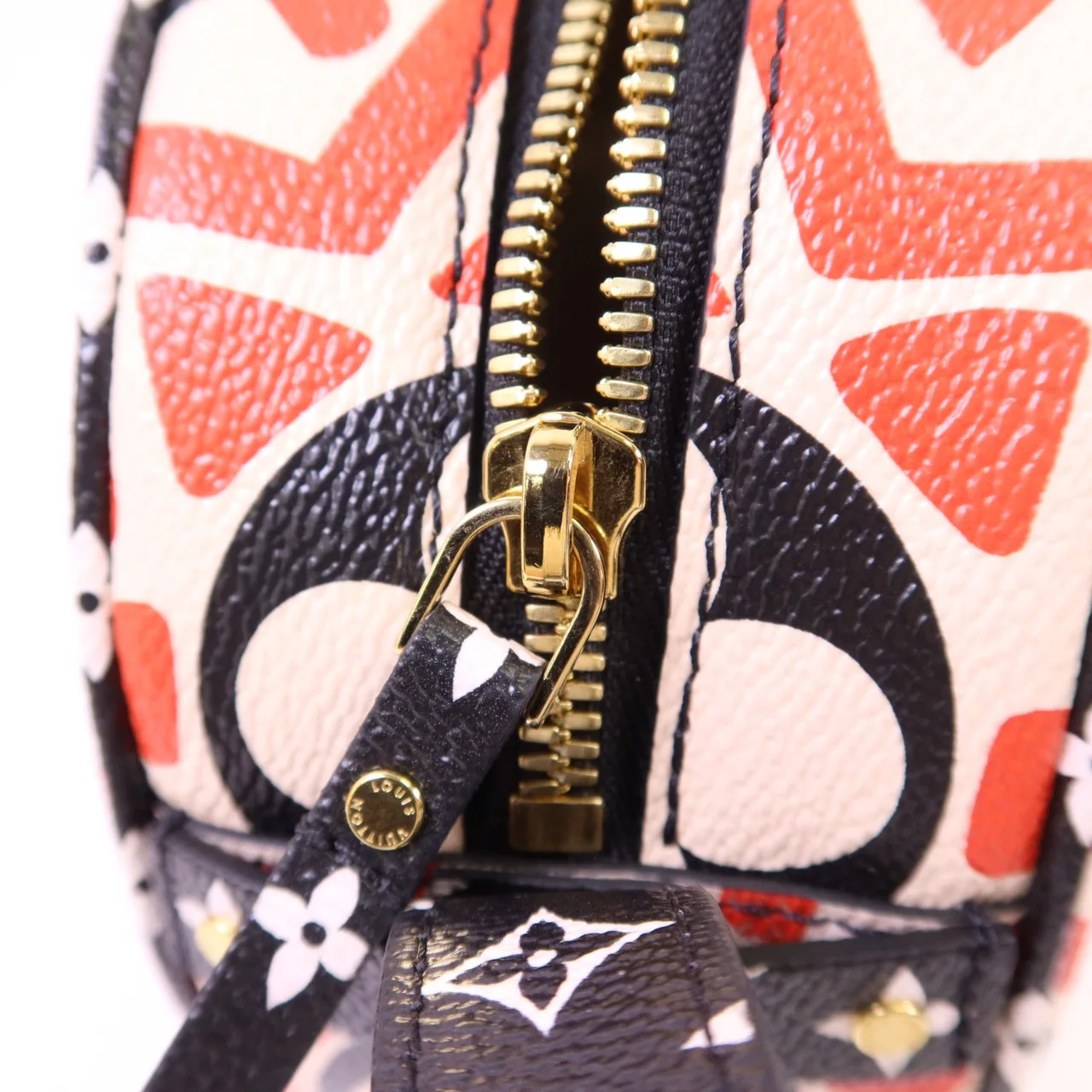 LOUIS VUITTON M45366 Shoulder Bag Coated Canvas 紅色 / 白色 Coated Canvas Rank A - Thumbnail 9