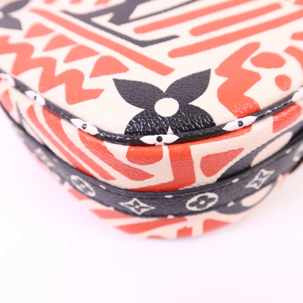 LOUIS VUITTON M45366 Shoulder Bag Coated Canvas 紅色 / 白色 Coated Canvas Rank A - Thumbnail 11