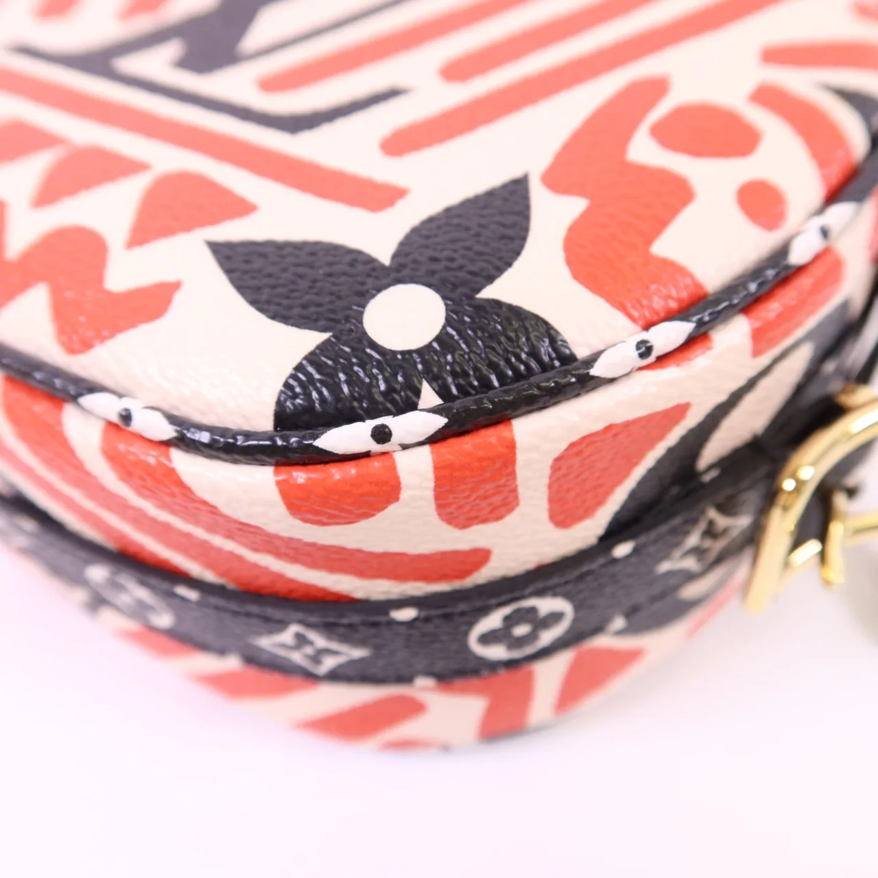 LOUIS VUITTON M45366 Shoulder Bag Coated Canvas 紅色 / 白色 Coated Canvas Rank A - Thumbnail 13