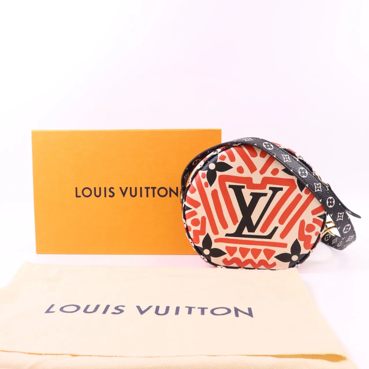 LOUIS VUITTON M45366 Shoulder Bag Coated Canvas 紅色 / 白色 Coated Canvas Rank A - Thumbnail 15