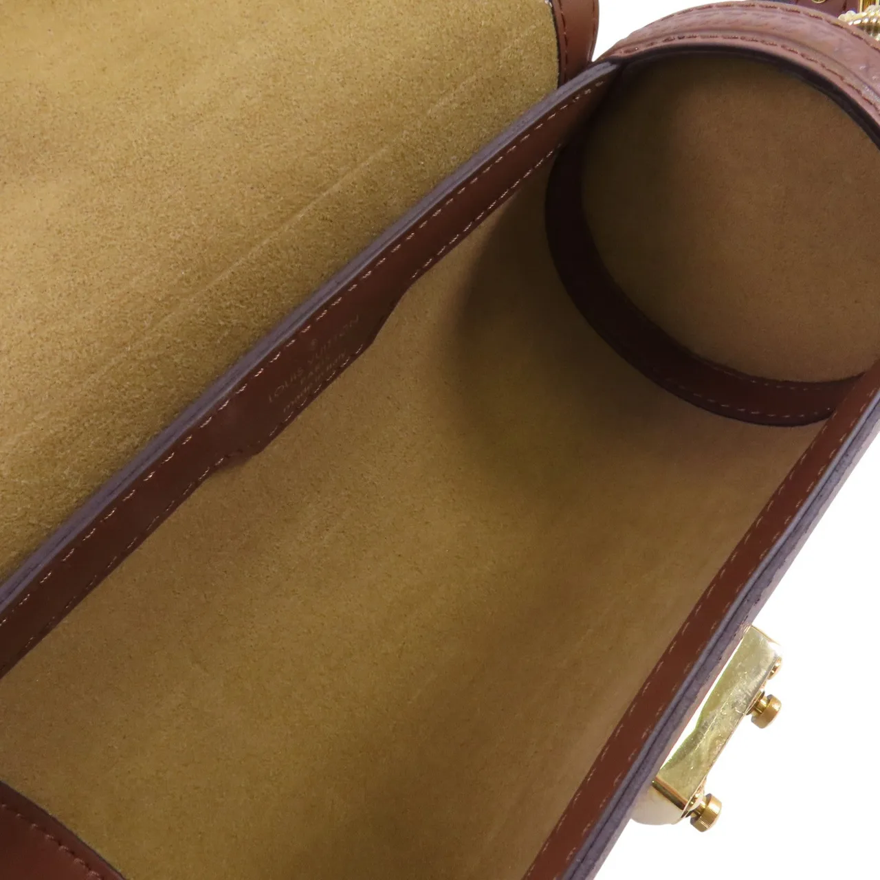 LOUIS VUITTON Papillon M57835 兩用包 塗層帆布 棕色 / Brown 塗層帆布 中古品A - 縮圖 5