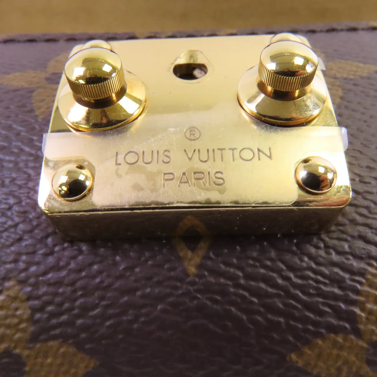 LOUIS VUITTON Papillon M57835 兩用包 塗層帆布 棕色 / Brown 塗層帆布 中古品A - 縮圖 9