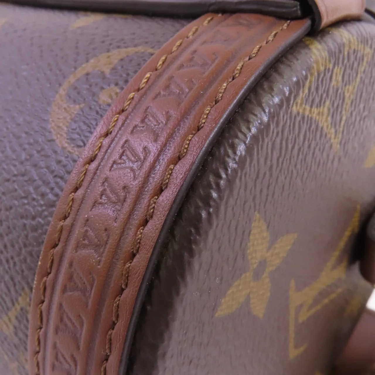 LOUIS VUITTON Papillon M57835 兩用包 塗層帆布 棕色 / Brown 塗層帆布 中古品A - 縮圖 13