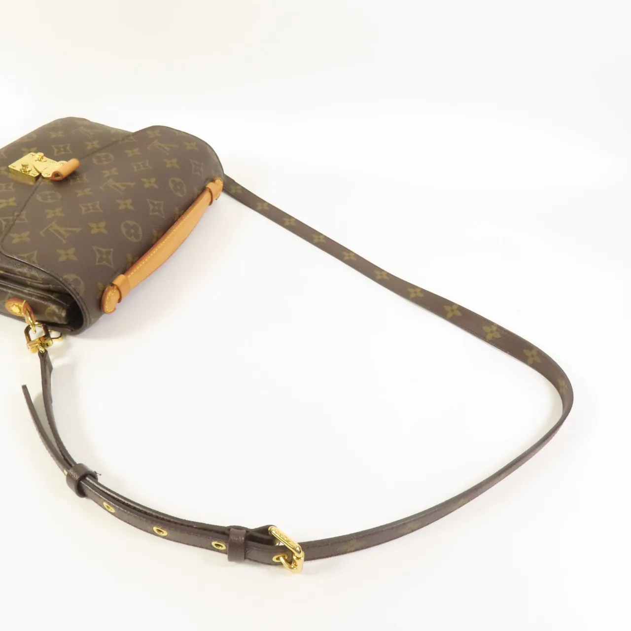 LOUIS VUITTON Pochette Metis M44875 兩用包 塗層帆布 棕色 / Brown 塗層帆布 中古品B - 縮圖 5