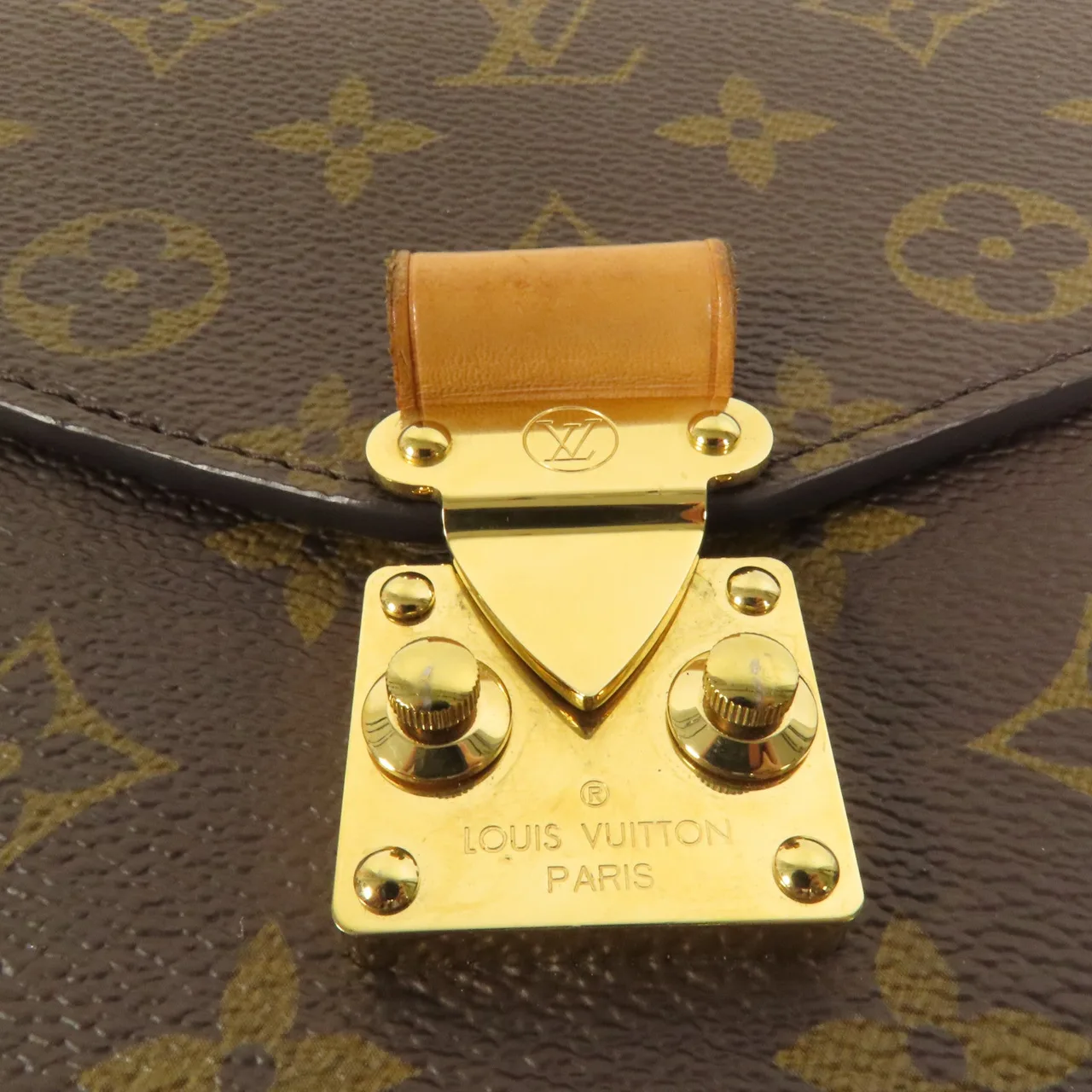 LOUIS VUITTON Pochette Metis M44875 兩用包 塗層帆布 棕色 / Brown 塗層帆布 中古品B - 縮圖 8