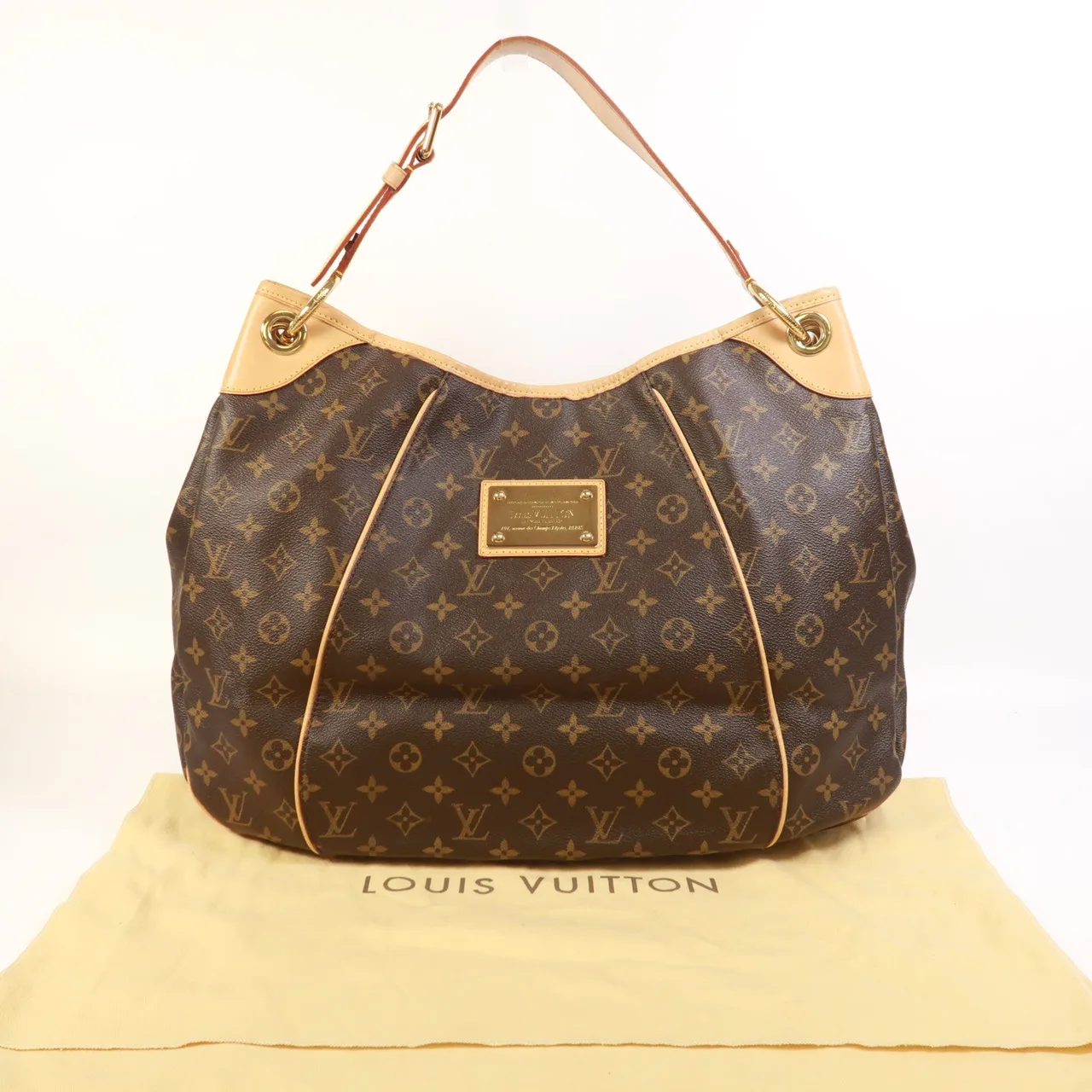 LOUIS VUITTON Galliera M56381 肩背包 塗層帆布 棕色 / Brown 塗層帆布 中古品B - 縮圖 10