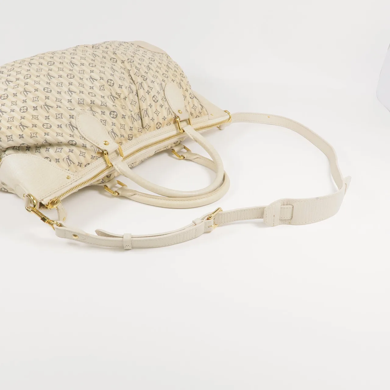 LOUIS VUITTON M95492 兩用包 皮革 白色 / White 皮革 中古品B - 縮圖 5