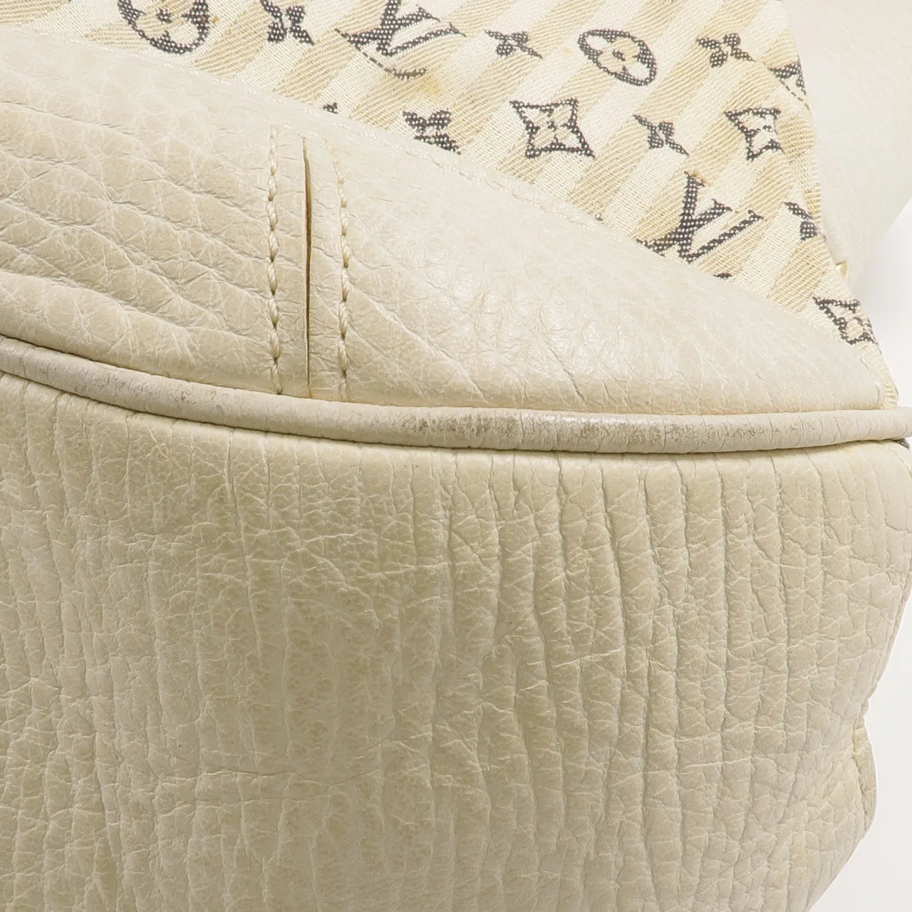 LOUIS VUITTON M95492 兩用包 皮革 白色 / White 皮革 中古品B - 縮圖 11