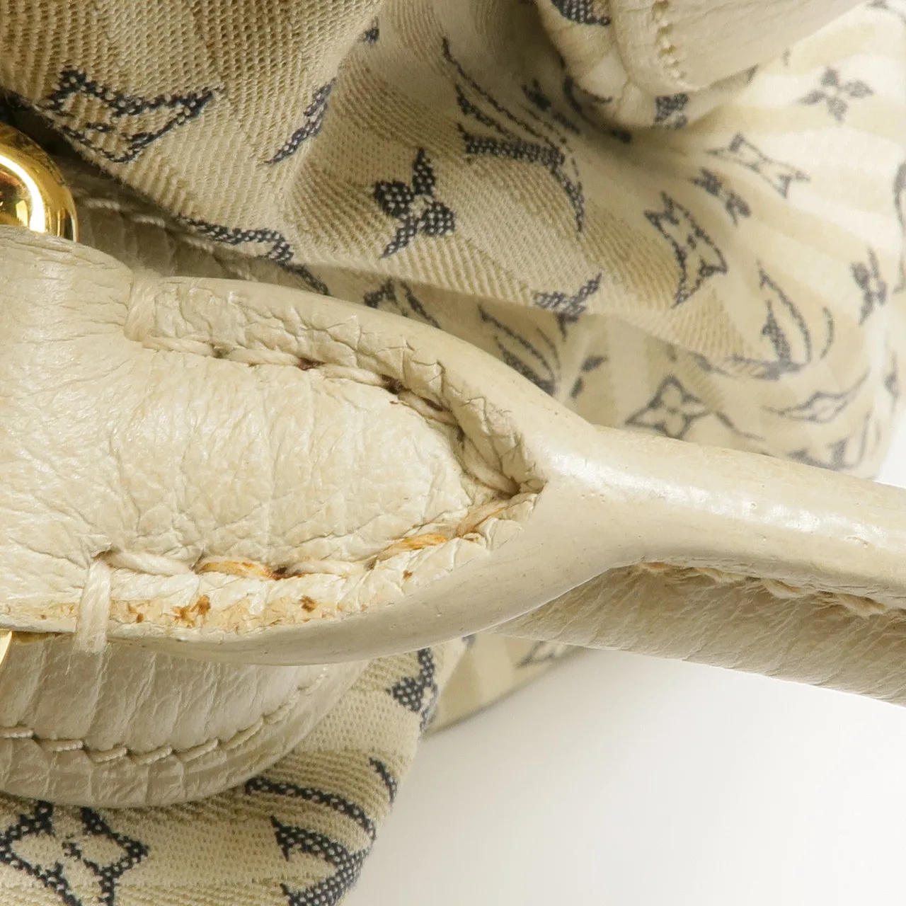 LOUIS VUITTON M95492 兩用包 皮革 白色 / White 皮革 中古品B - 縮圖 22