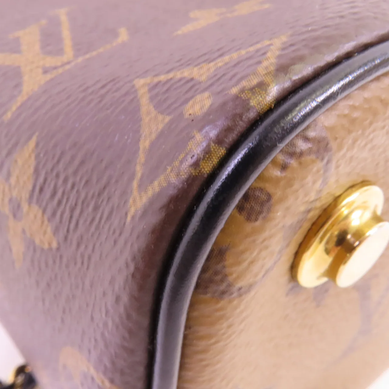 LOUIS VUITTON Vanity M45165 2-Way Bag Coated Canvas 棕色 Coated Canvas Rank B - Thumbnail 6