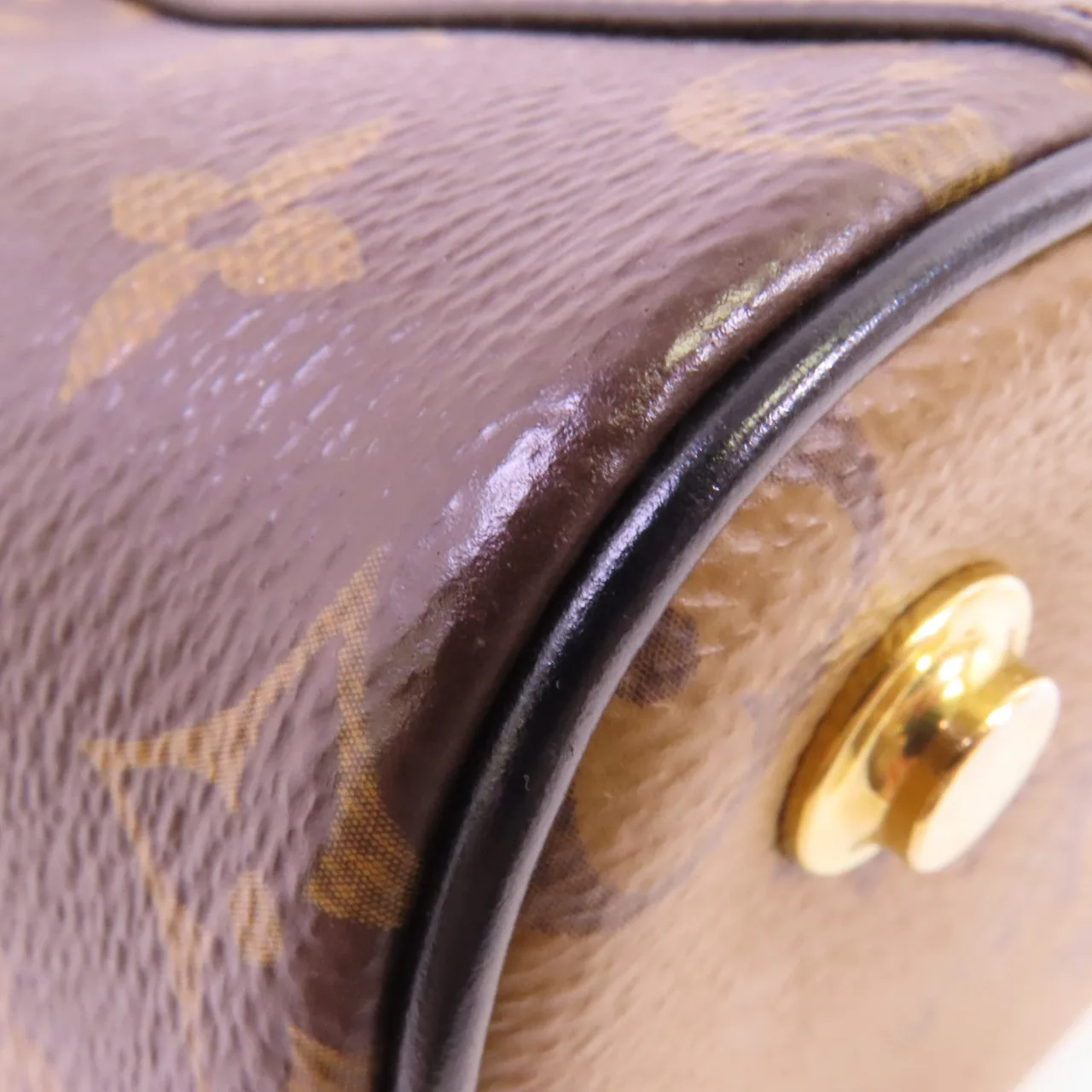LOUIS VUITTON Vanity M45165 2-Way Bag Coated Canvas 棕色 Coated Canvas Rank B - Thumbnail 8