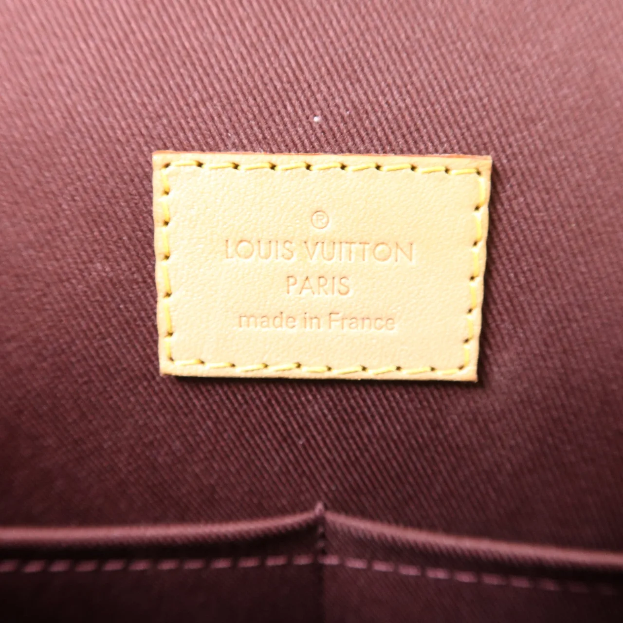 LOUIS VUITTON Cluny M42735 兩用包 塗層帆布 棕色 / 藍色 塗層帆布 中古品A - 縮圖 7