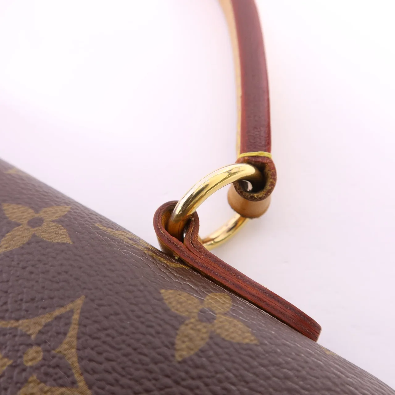 LOUIS VUITTON Cluny M42735 兩用包 塗層帆布 棕色 / 藍色 塗層帆布 中古品A - 縮圖 12