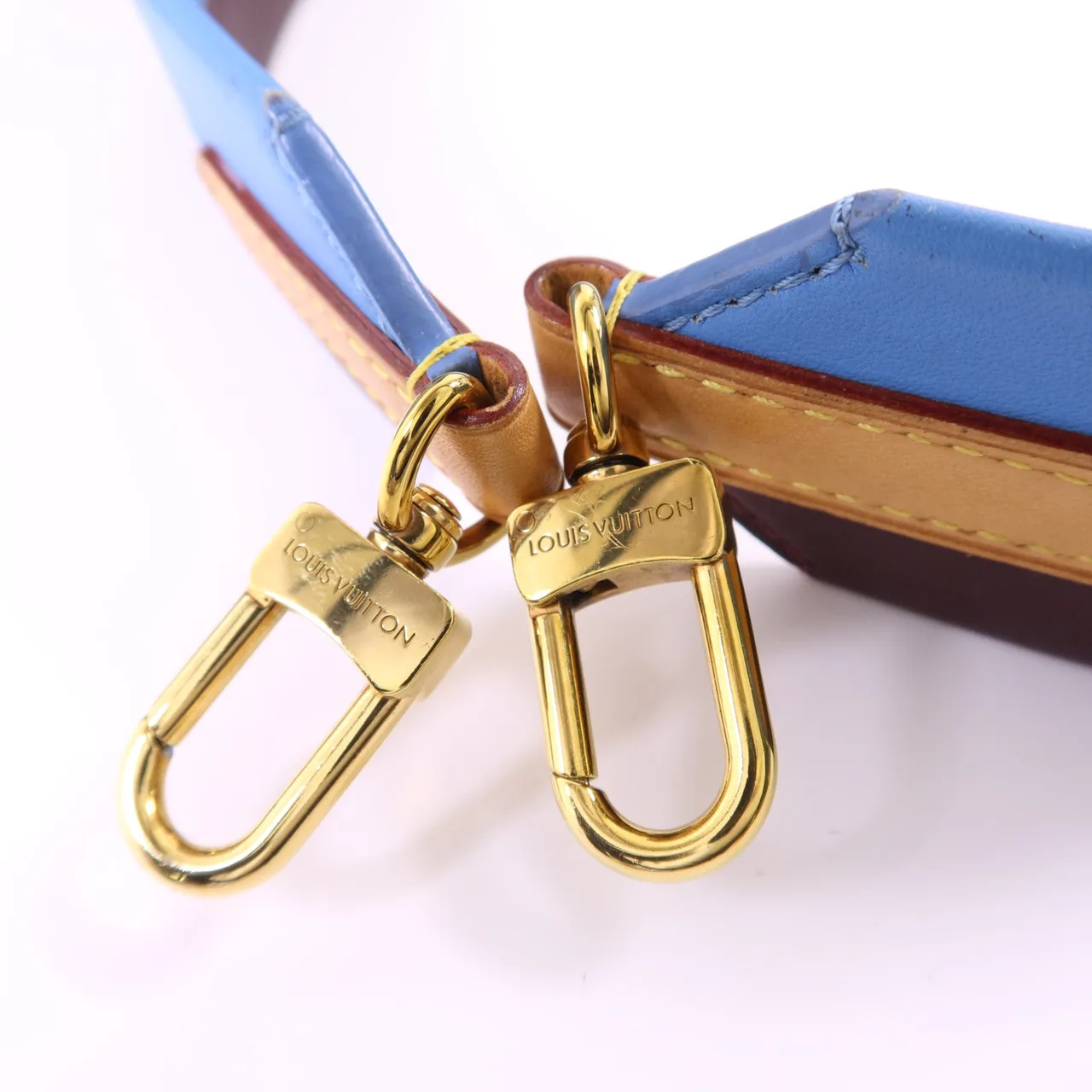 LOUIS VUITTON Cluny M42735 兩用包 塗層帆布 棕色 / 藍色 塗層帆布 中古品A - 縮圖 13