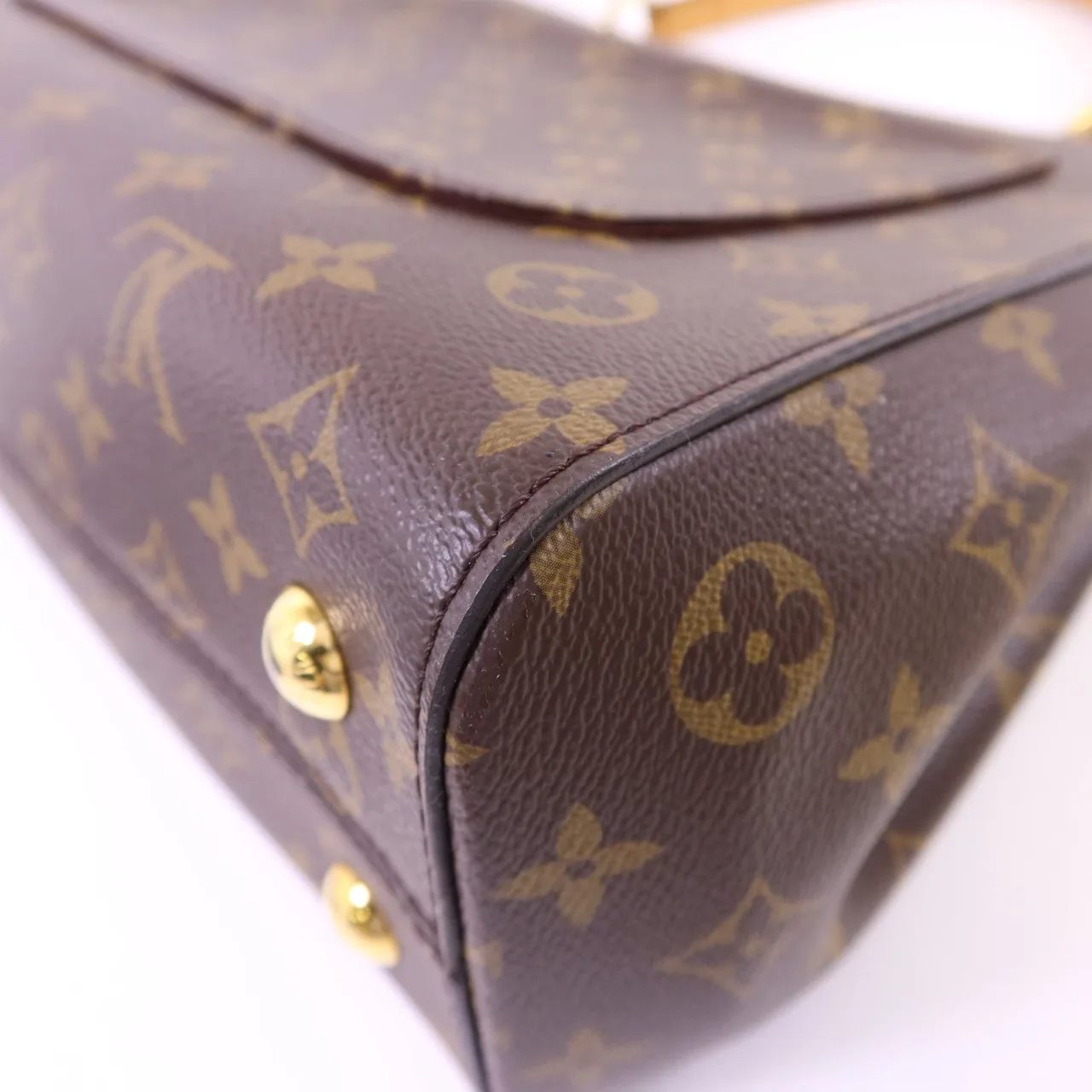 LOUIS VUITTON Cluny M42735 兩用包 塗層帆布 棕色 / 藍色 塗層帆布 中古品A - 縮圖 16