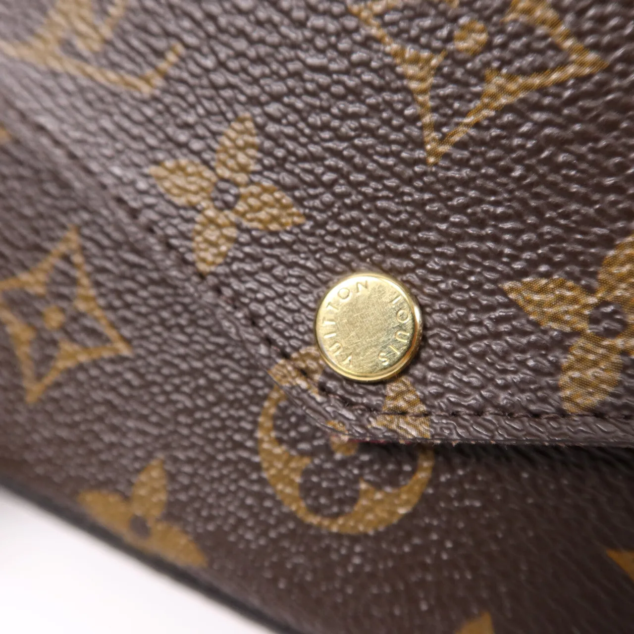 LOUIS VUITTON Felicie M61276 肩背包 塗層帆布 棕色 / Brown 塗層帆布 中古品A - 縮圖 14