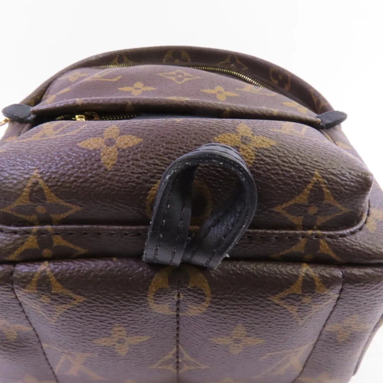 LOUIS VUITTON Palm Springs M41560 背包 塗層帆布 棕色 / 黑色 塗層帆布 中古品B - 縮圖 5