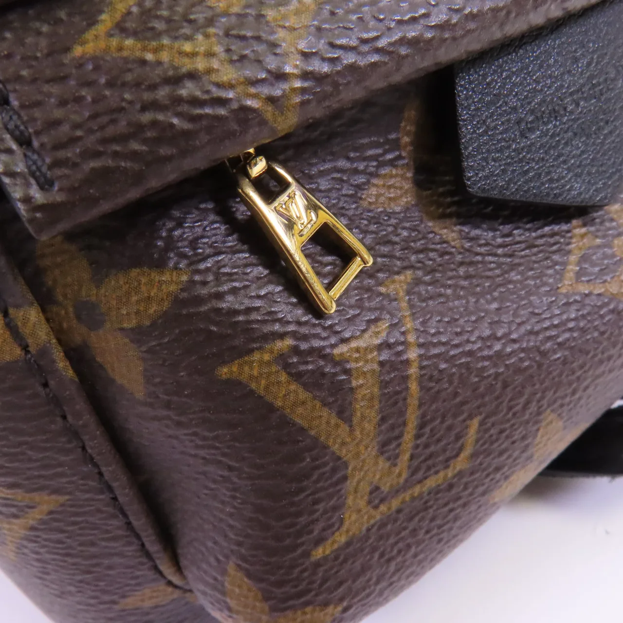 LOUIS VUITTON Palm Springs M41560 背包 塗層帆布 棕色 / 黑色 塗層帆布 中古品B - 縮圖 8