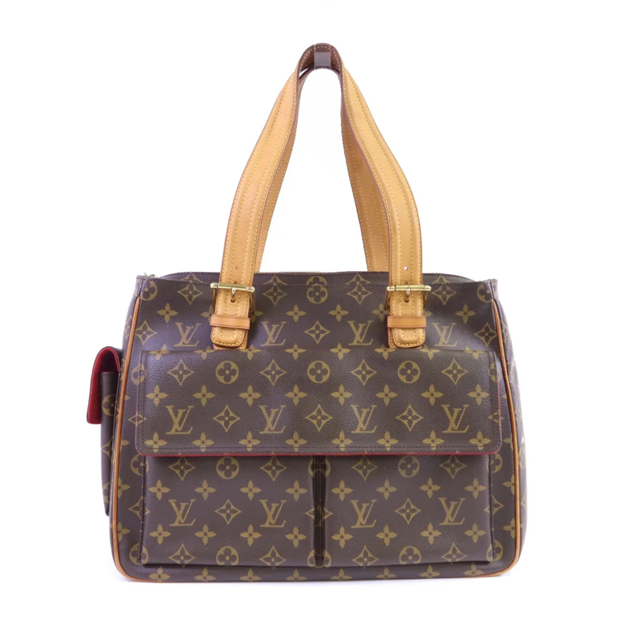 LOUIS VUITTON M51162 手提包 塗層帆布 棕色