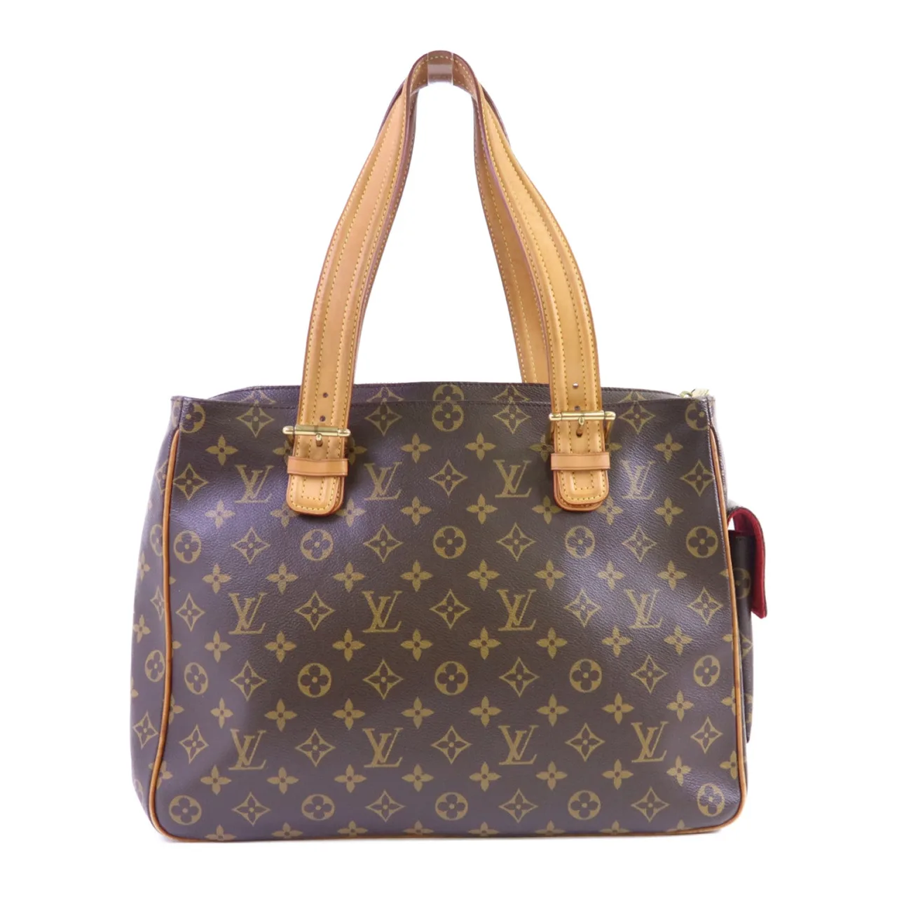 LOUIS VUITTON M51162 手提包 塗層帆布 棕色 塗層帆布 中古品B - 縮圖 2
