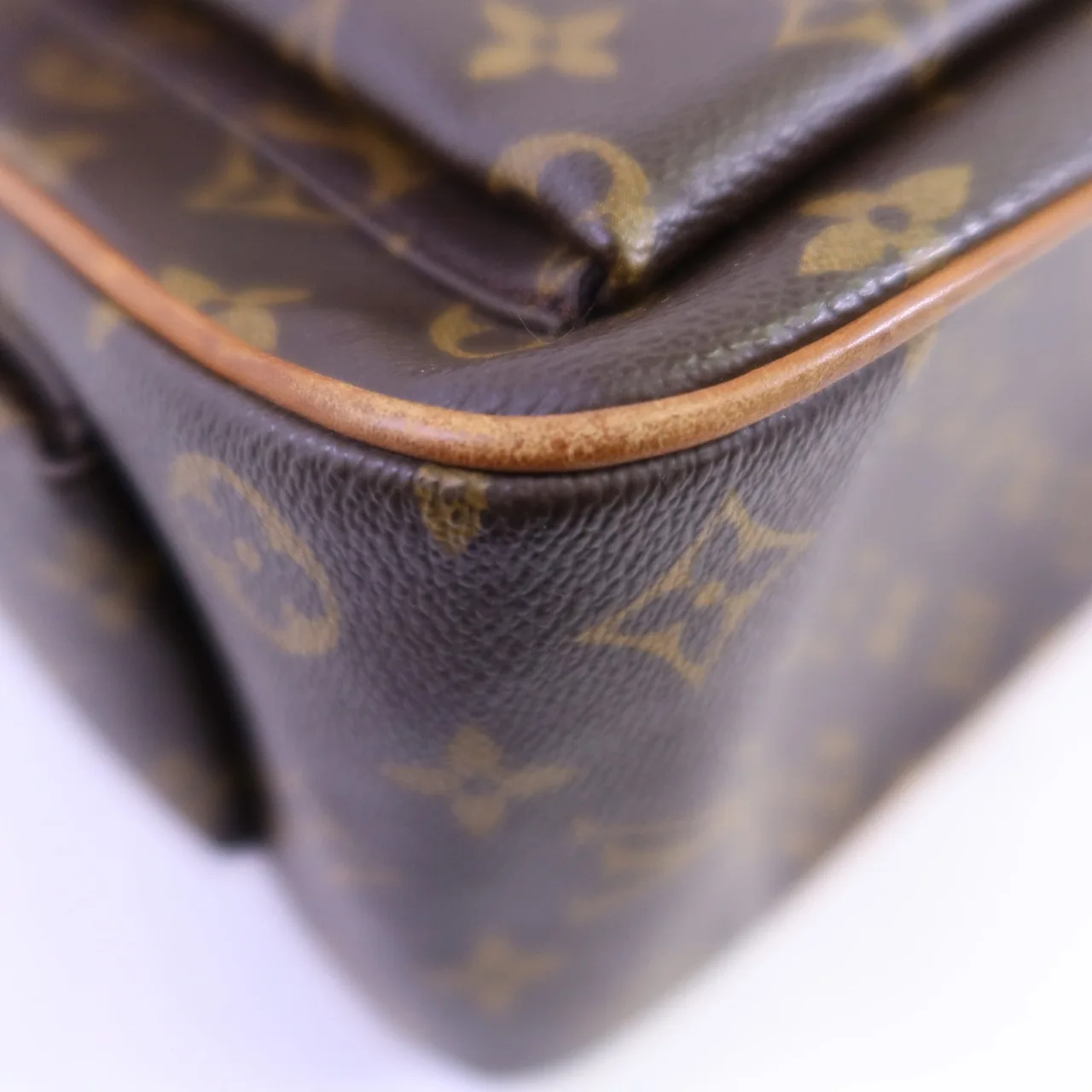 LOUIS VUITTON M51162 手提包 塗層帆布 棕色 塗層帆布 中古品B - 縮圖 6