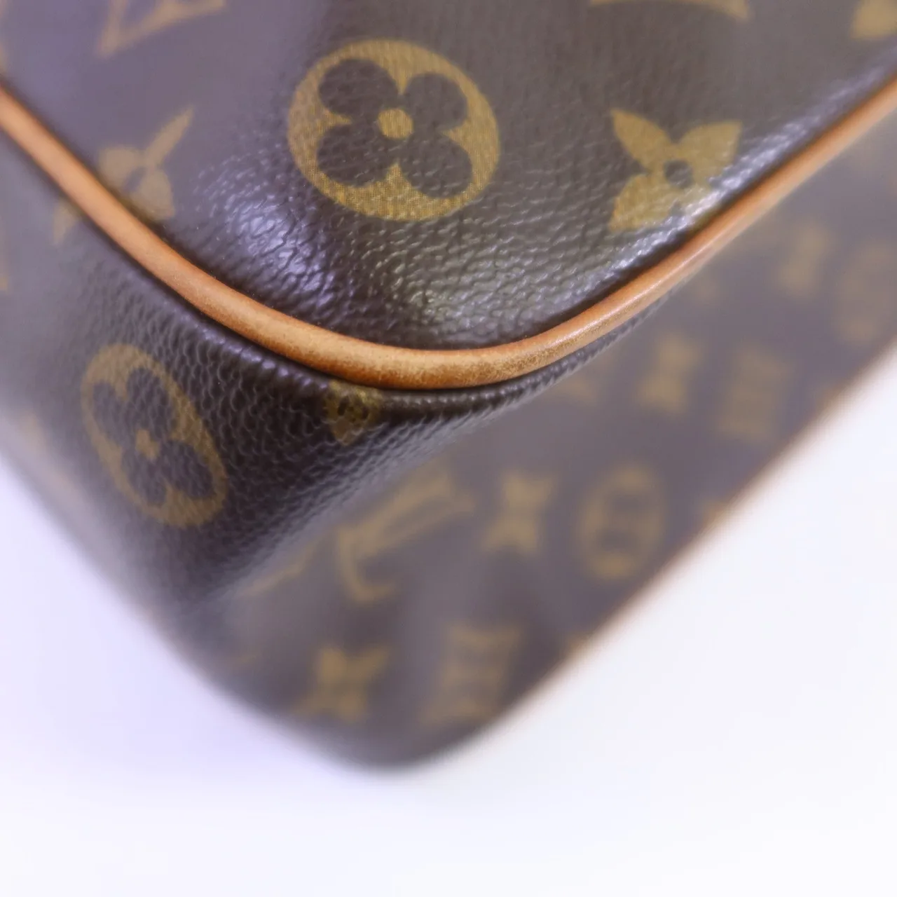 LOUIS VUITTON M51162 手提包 塗層帆布 棕色 塗層帆布 中古品B - 縮圖 8