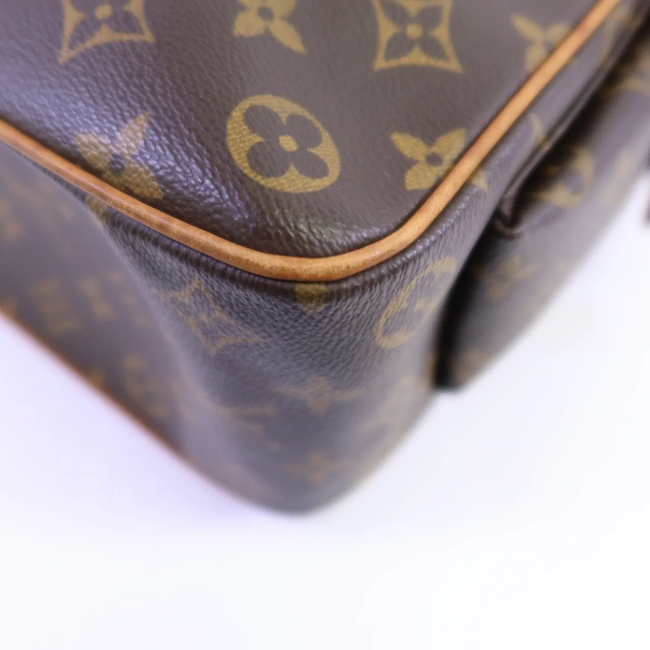 LOUIS VUITTON M51162 手提包 塗層帆布 棕色 塗層帆布 中古品B - 縮圖 9