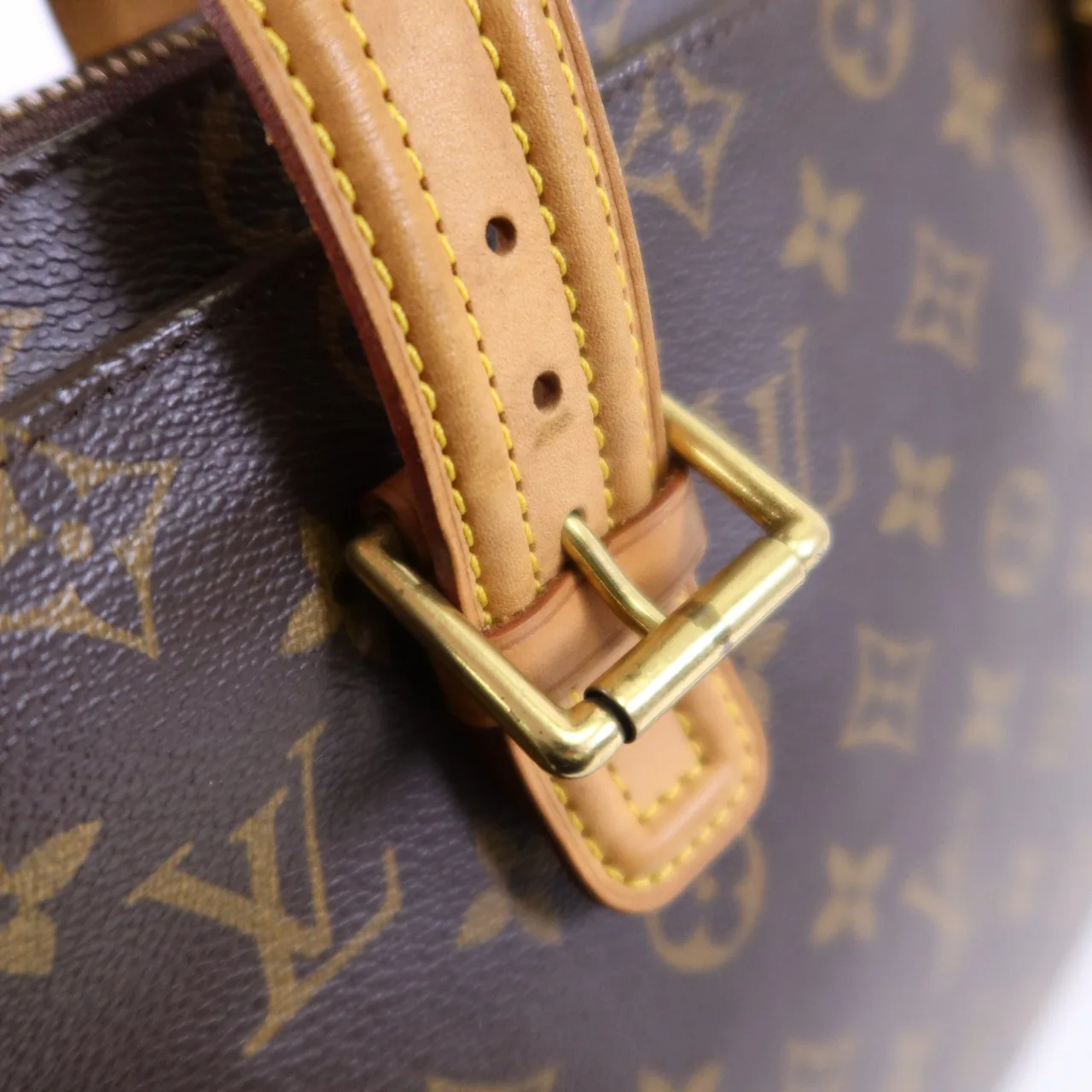 LOUIS VUITTON M51162 手提包 塗層帆布 棕色 塗層帆布 中古品B - 縮圖 10