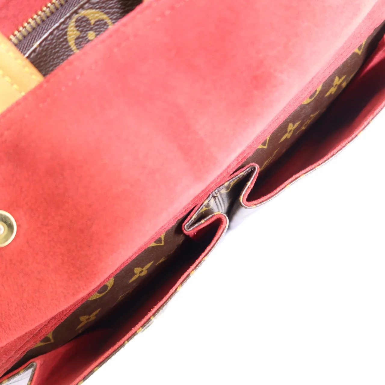 LOUIS VUITTON M51162 手提包 塗層帆布 棕色 塗層帆布 中古品B - 縮圖 19