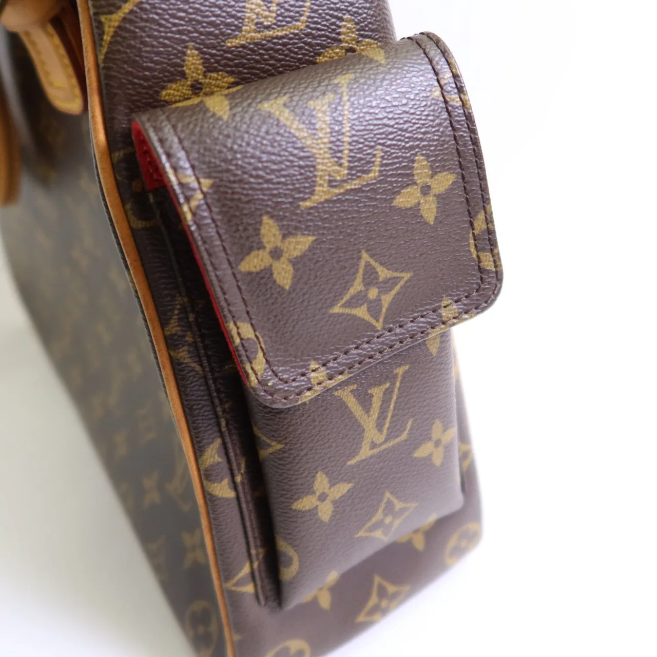 LOUIS VUITTON M51162 手提包 塗層帆布 棕色 塗層帆布 中古品B - 縮圖 21