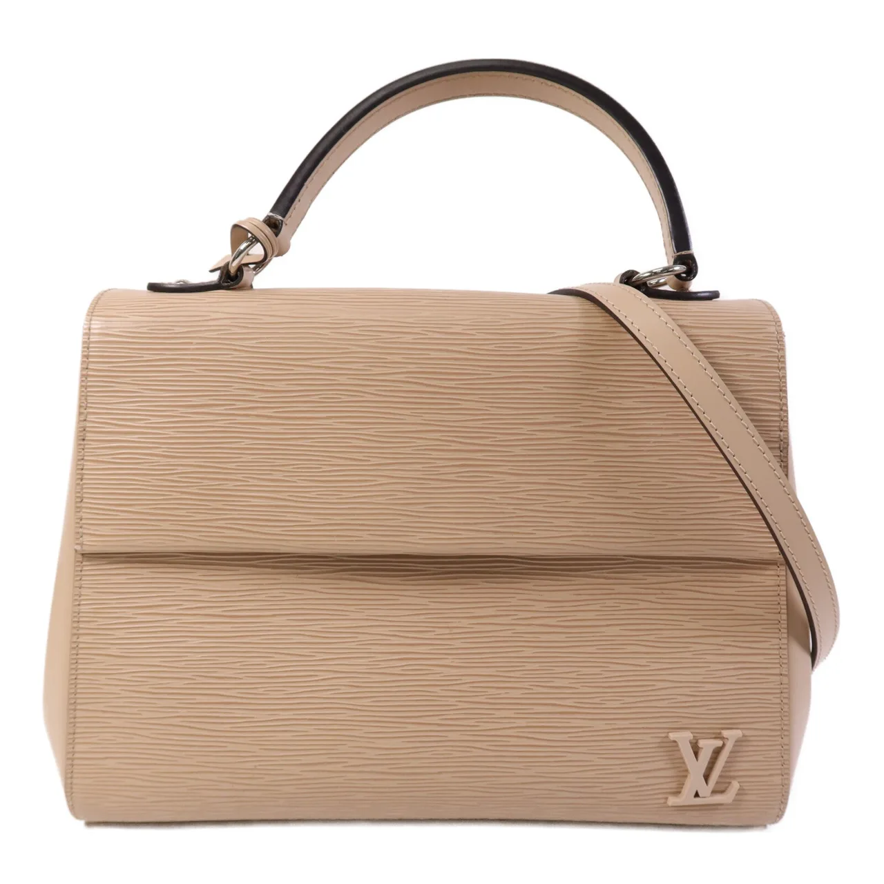 LOUIS VUITTON Cluny M41300 兩用包 牛皮 米色 / Beige