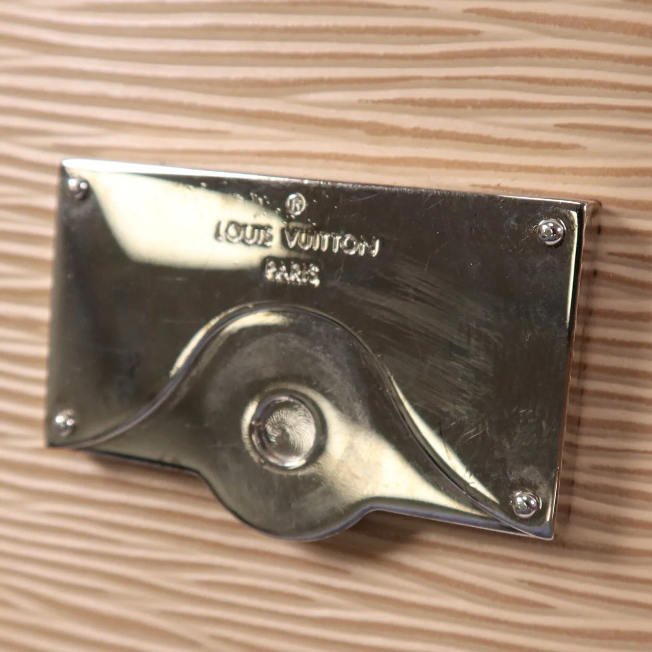 LOUIS VUITTON Cluny M41300 兩用包 牛皮 米色 / Beige 牛皮 中古品A - 縮圖 7