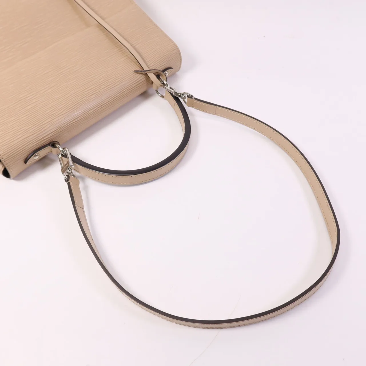 LOUIS VUITTON Cluny M41300 兩用包 牛皮 米色 / Beige 牛皮 中古品A - 縮圖 10