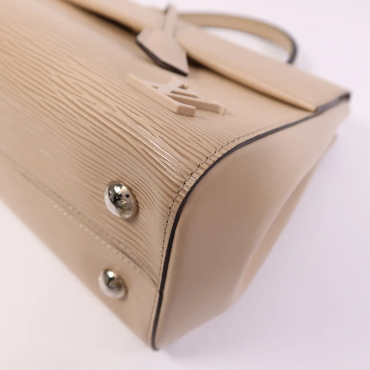 LOUIS VUITTON Cluny M41300 兩用包 牛皮 米色 / Beige 牛皮 中古品A - 縮圖 12