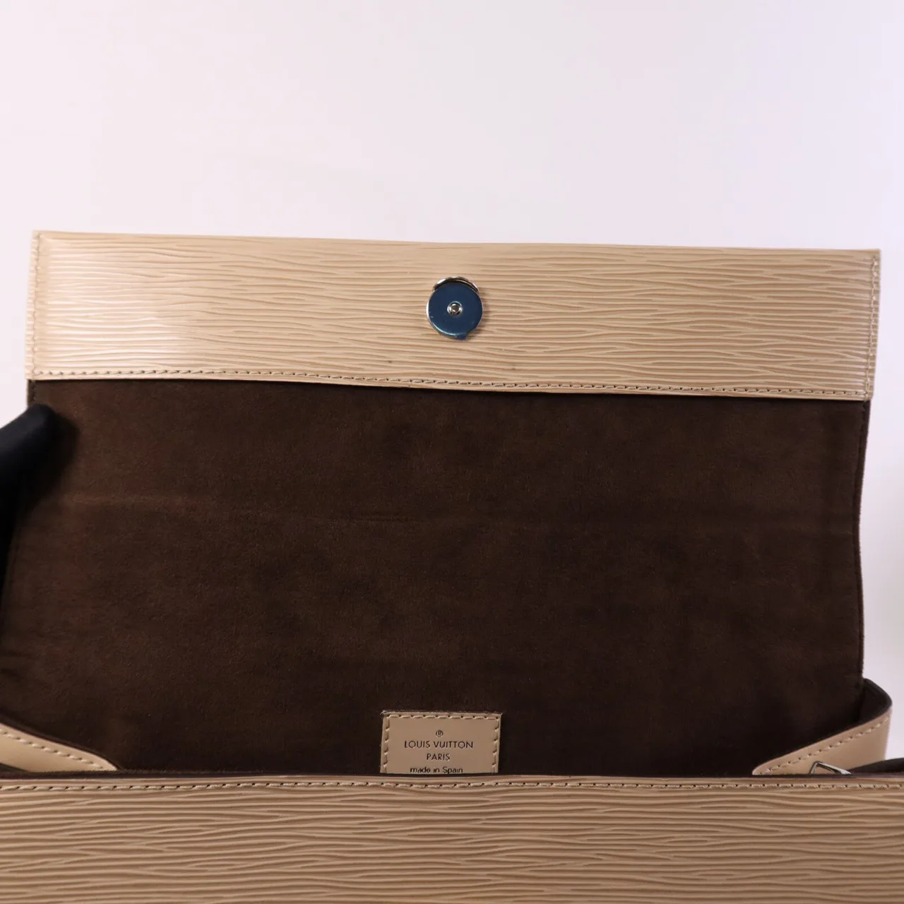 LOUIS VUITTON Cluny M41300 兩用包 牛皮 米色 / Beige 牛皮 中古品A - 縮圖 17