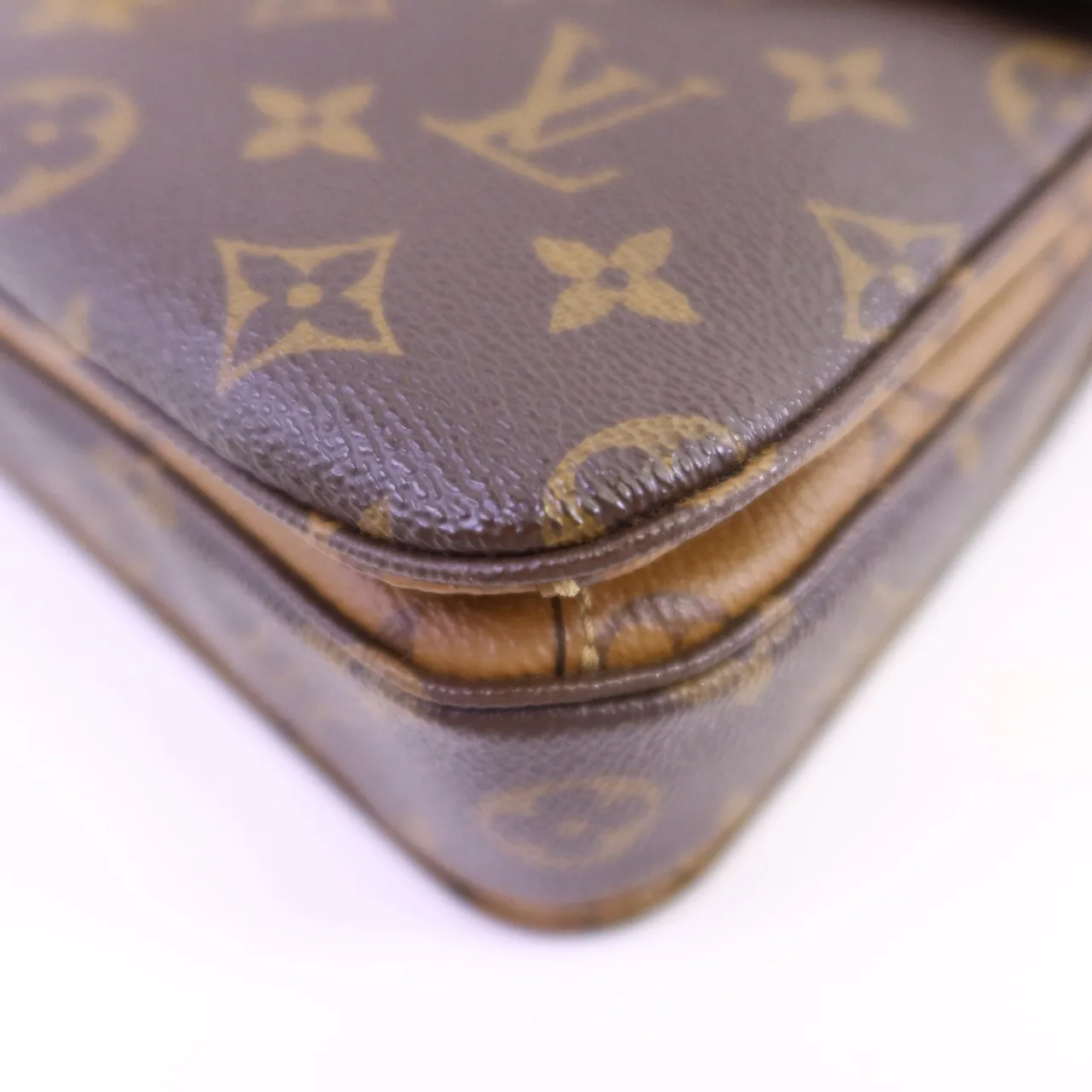 LOUIS VUITTON Pochette Metis M41465 2-Way Bag Coated Canvas 棕色 Coated Canvas Rank A - Thumbnail 7