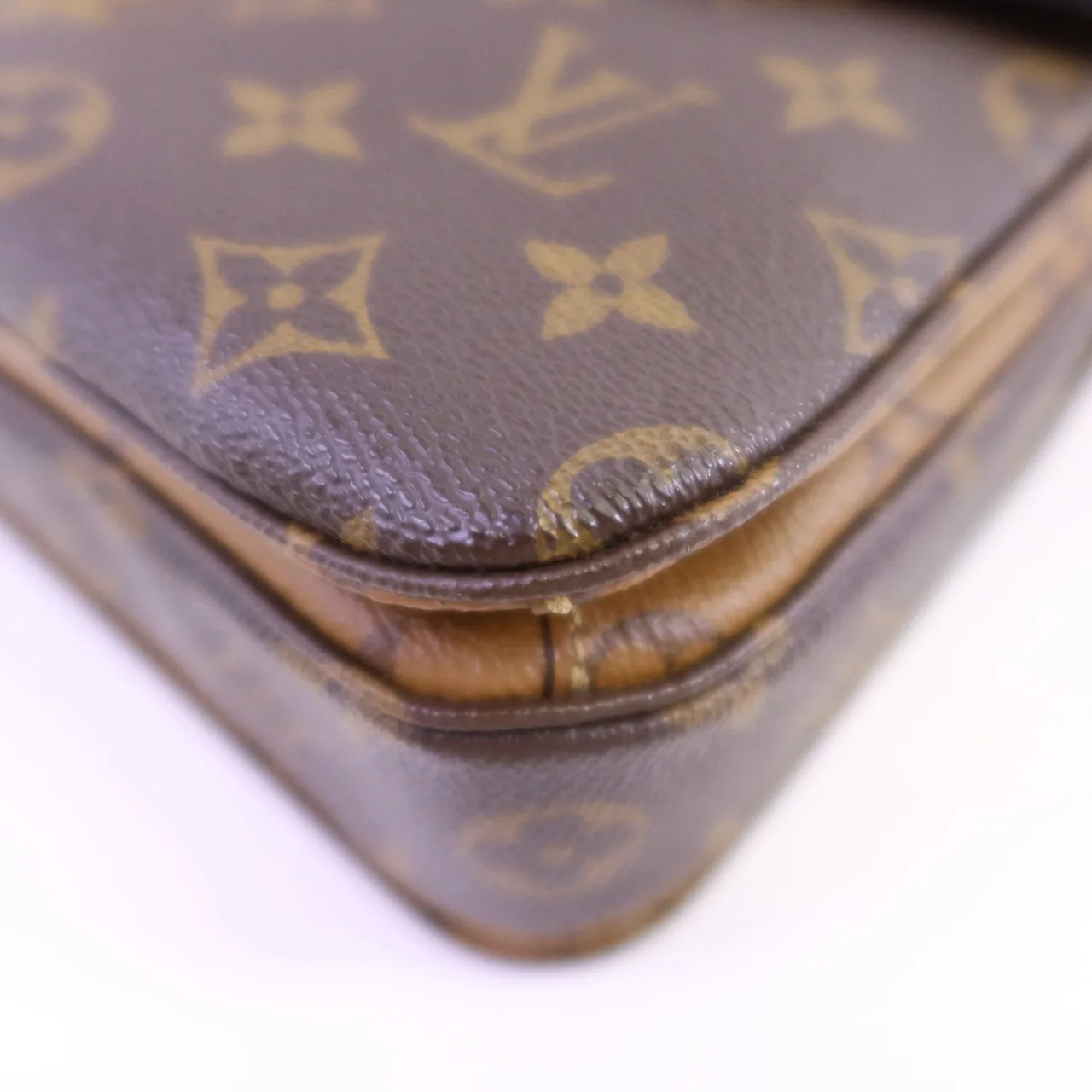 LOUIS VUITTON Pochette Metis M41465 2-Way Bag Coated Canvas 棕色 Coated Canvas Rank A - Thumbnail 8