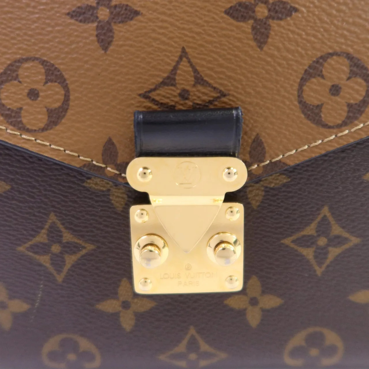 LOUIS VUITTON Pochette Metis M41465 2-Way Bag Coated Canvas 棕色 Coated Canvas Rank A - Thumbnail 11
